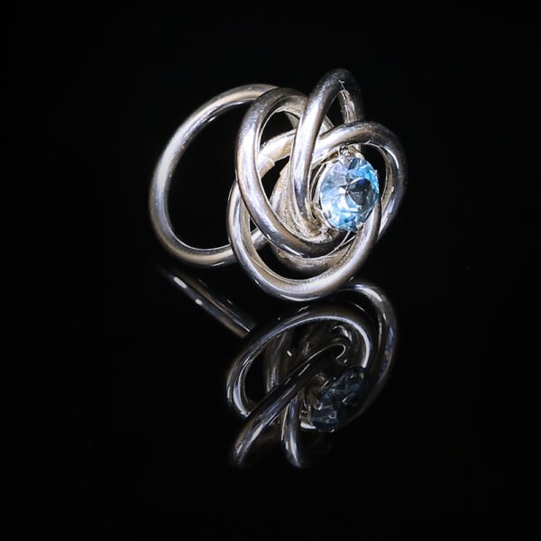 IJ4A9781 cosmic ring silver blue v3 Cosmic ring silver blue